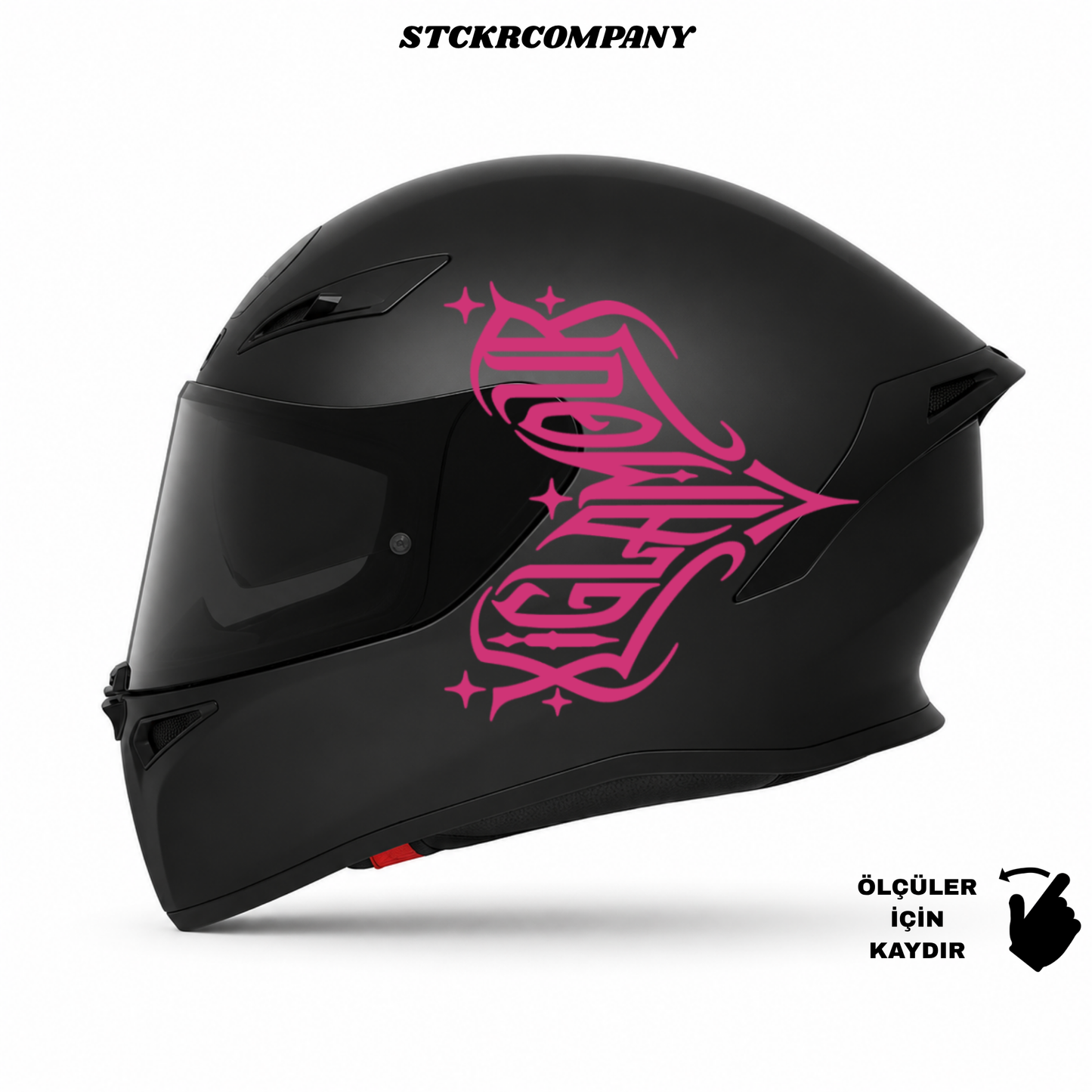 Xıglamour Kask Sticker