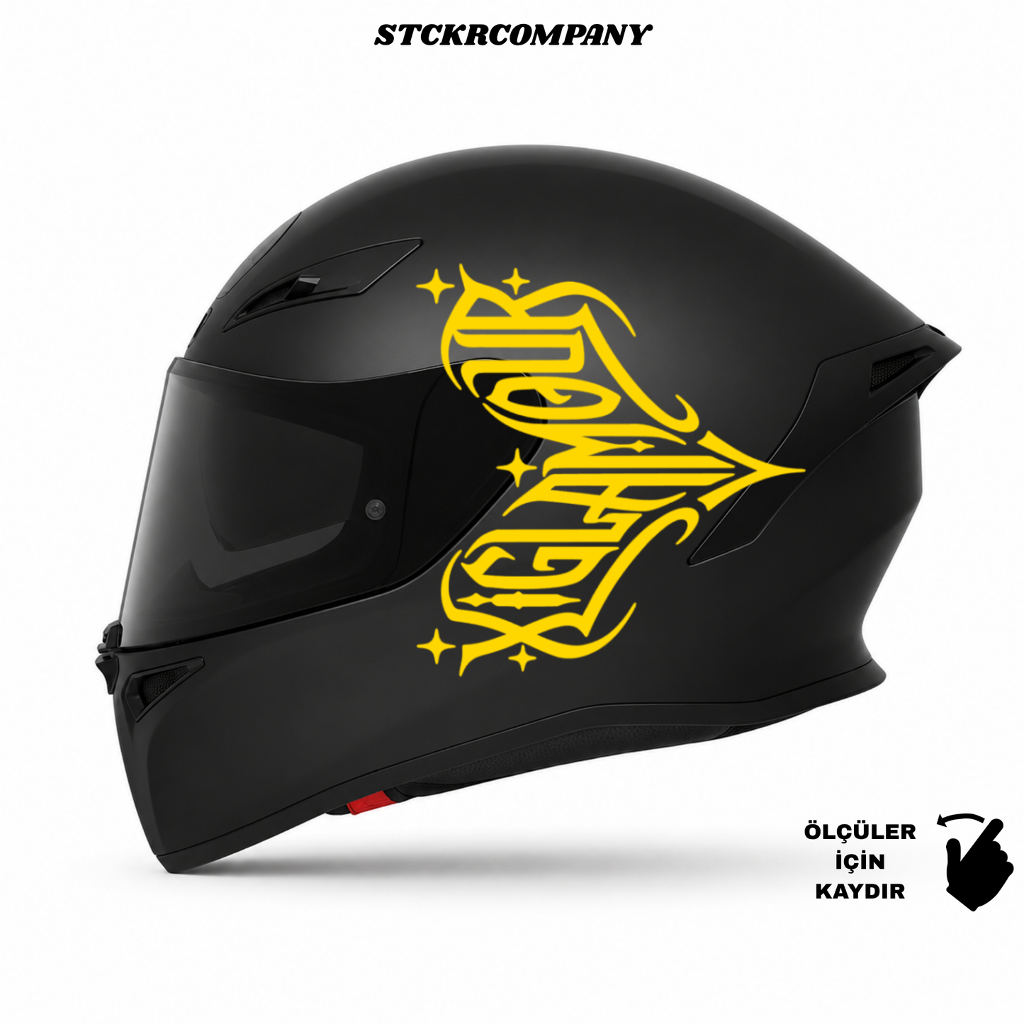 Xıglamour Kask Sticker