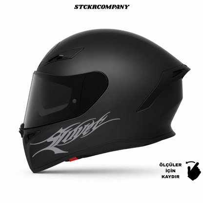 Lover Kask Sticker - Kask Çene Sticker | STCKRCOMPANY
