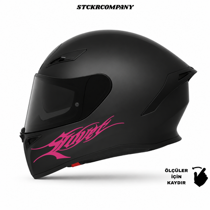 Lover Kask Sticker - Kask Çene Sticker | STCKRCOMPANY