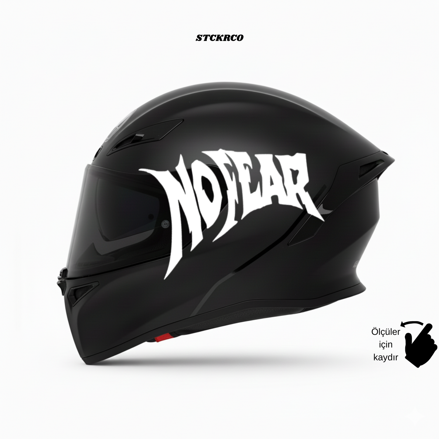 No Fear Kask Sticker