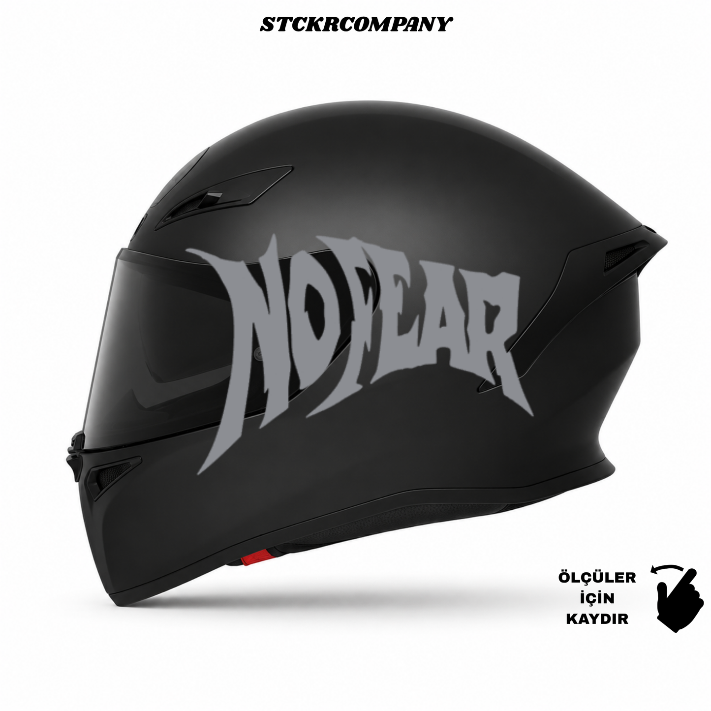 No Fear Kask Sticker