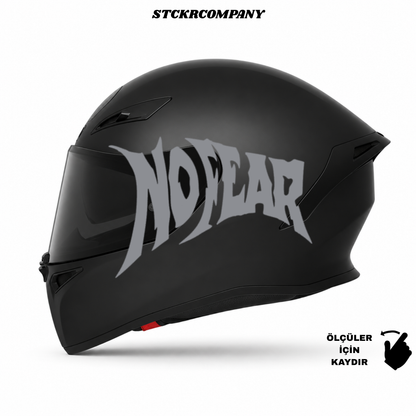 No Fear Kask Sticker