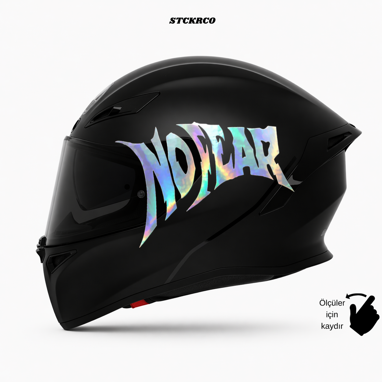 No Fear Kask Sticker