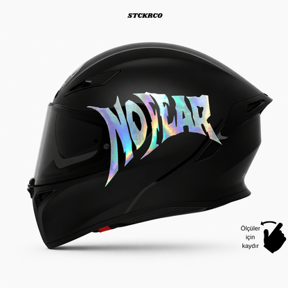 No Fear Kask Sticker