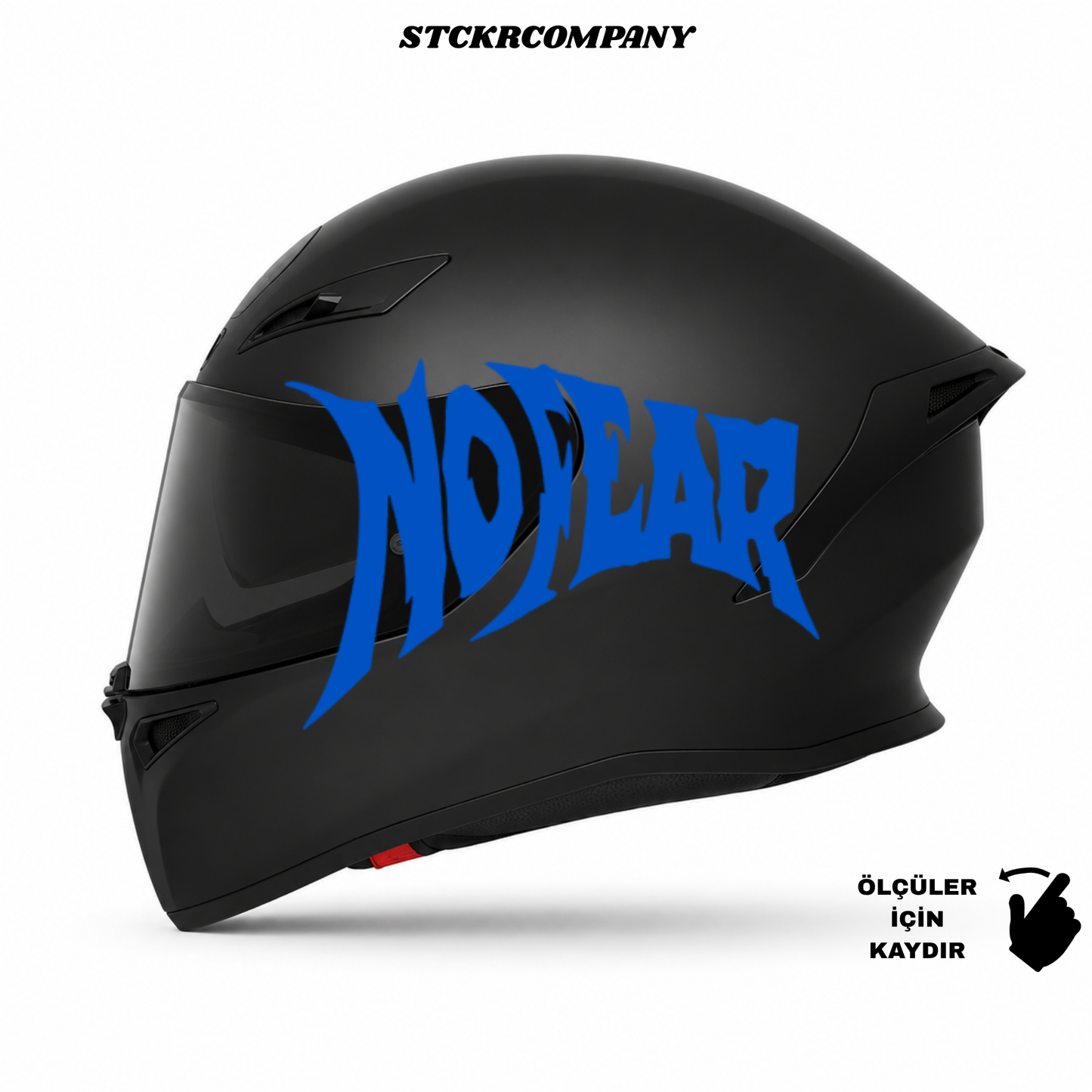 No Fear Kask Sticker