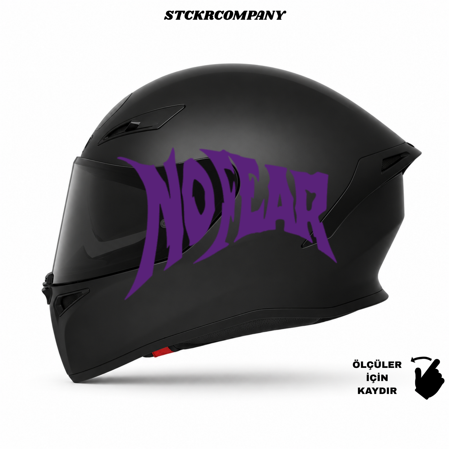 No Fear Kask Sticker