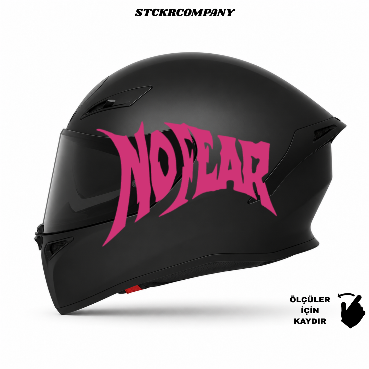 No Fear Kask Sticker