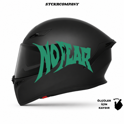 No Fear Kask Sticker