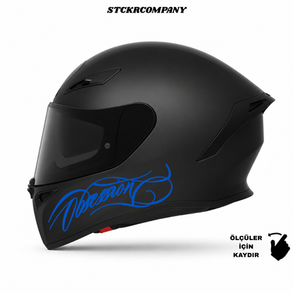 Obsession Kask Sticker - Kask Çene Sticker | STCKRCOMPANY
