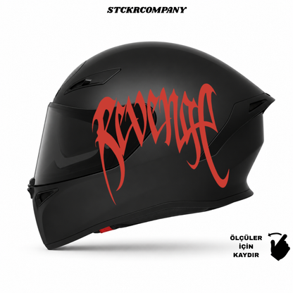 Revenge Kask Sticker