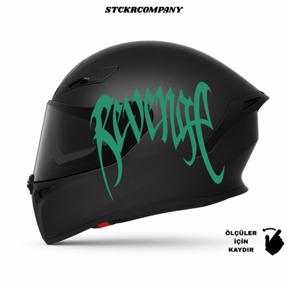 Revenge Kask Sticker