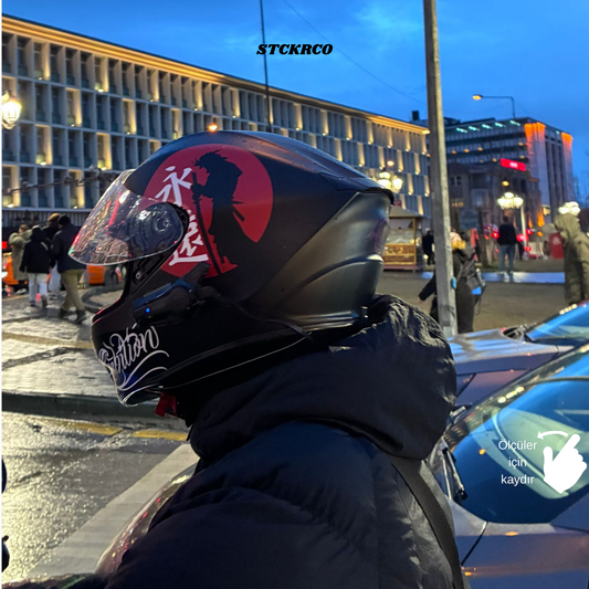 Samuray Kask Sticker | STCKRCOMPANY