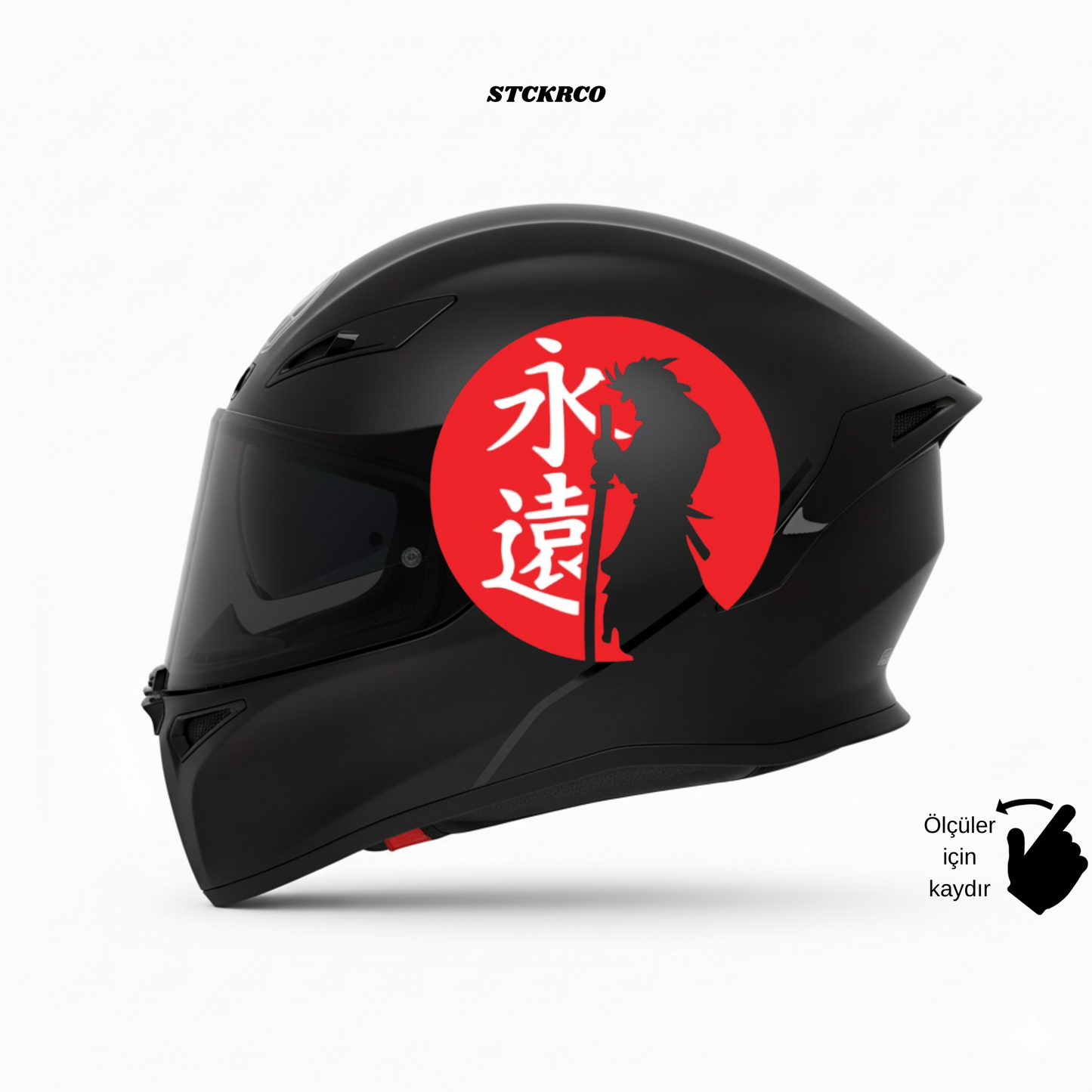 Samuray Kask Sticker
