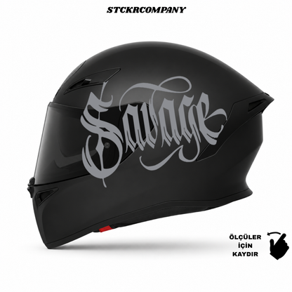 Savage Kask Sticker