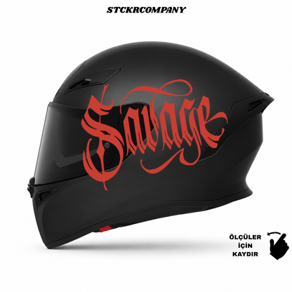 Savage Kask Sticker