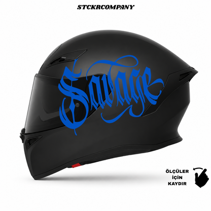 Savage Kask Sticker