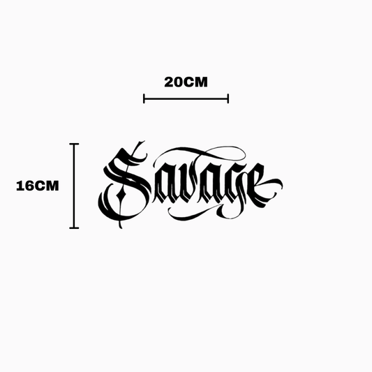 Savage Kask Sticker | STCKRCOMPANY