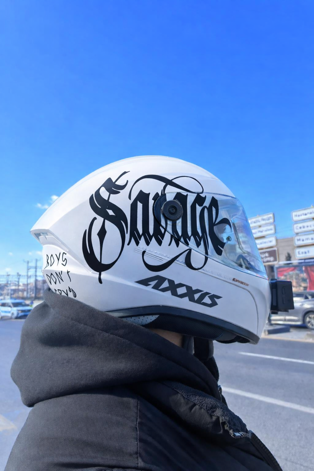 Savage Kask Sticker