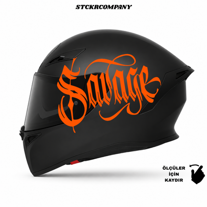 Savage Kask Sticker