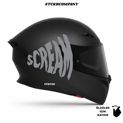 Scream Kask Sticker