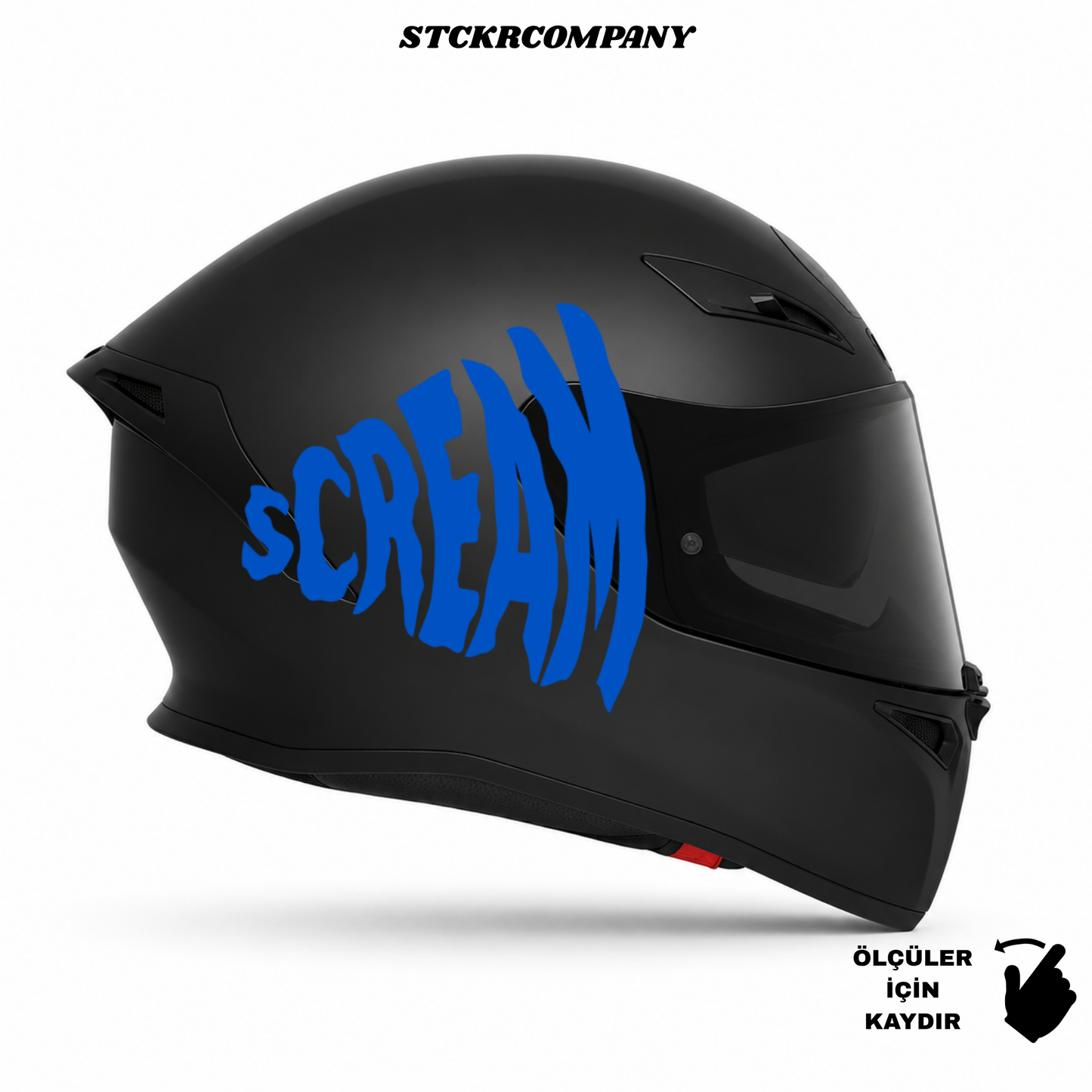 Scream Kask Sticker