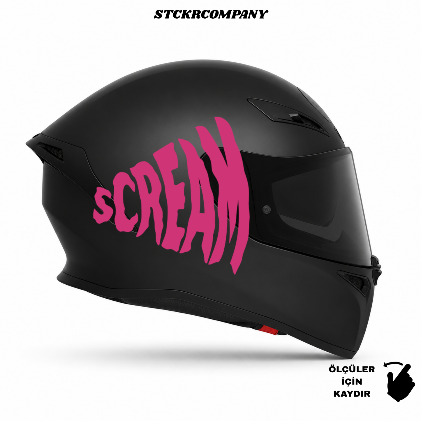 Scream Kask Sticker