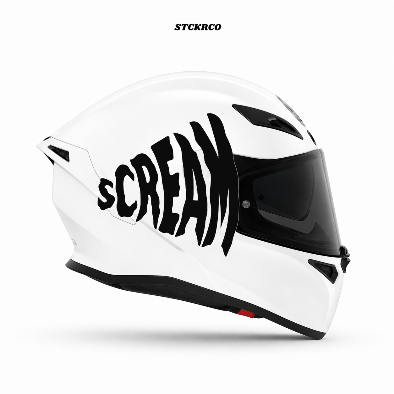 Scream Kask Sticker