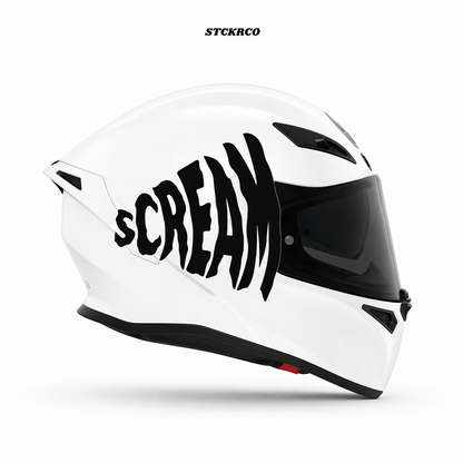 Scream Kask Sticker