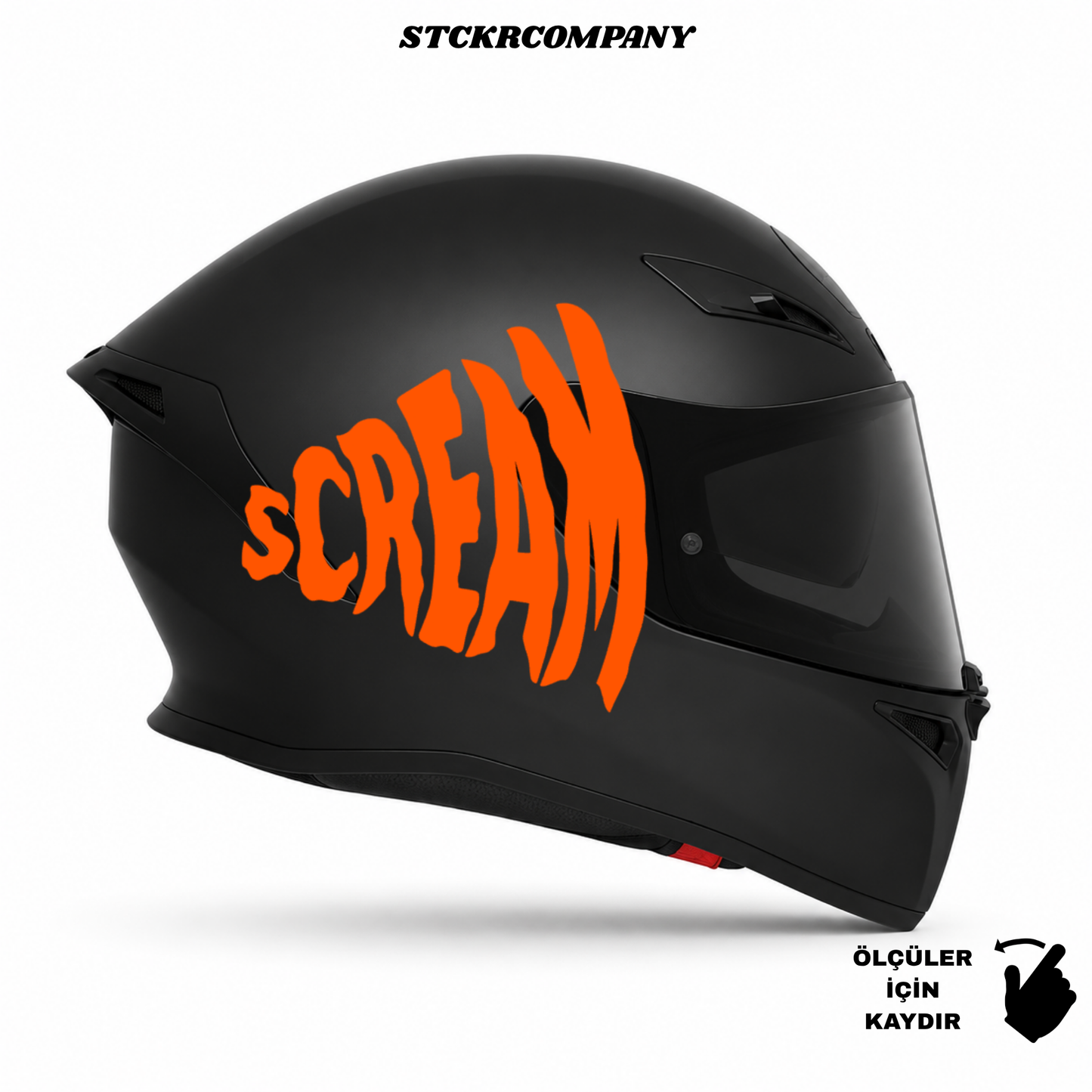 Scream Kask Sticker