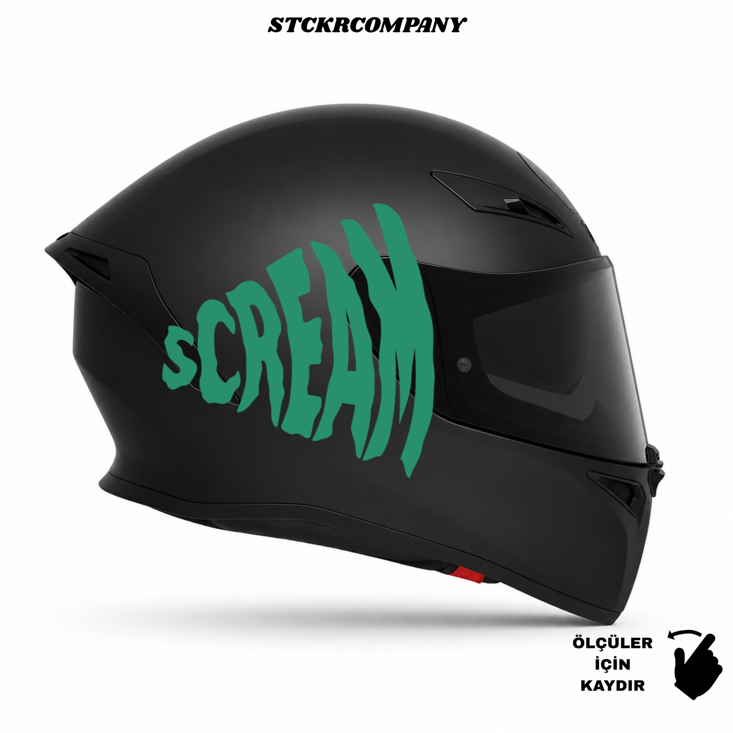 Scream Kask Sticker
