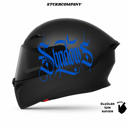 Shadows Kask Sticker