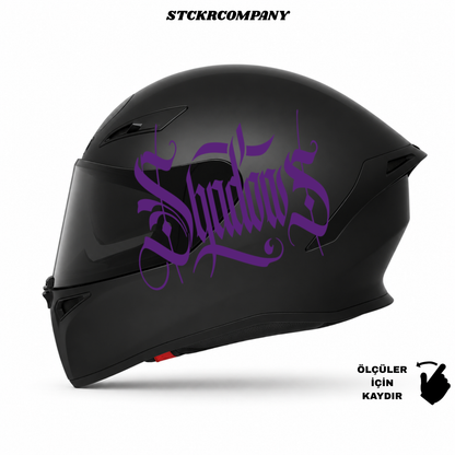 Shadows Kask Sticker