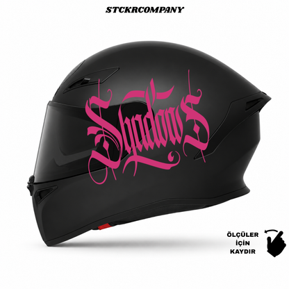 Shadows Kask Sticker
