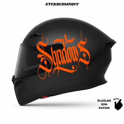 Shadows Kask Sticker