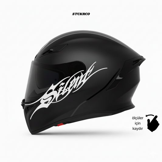 Silent Kask Sticker