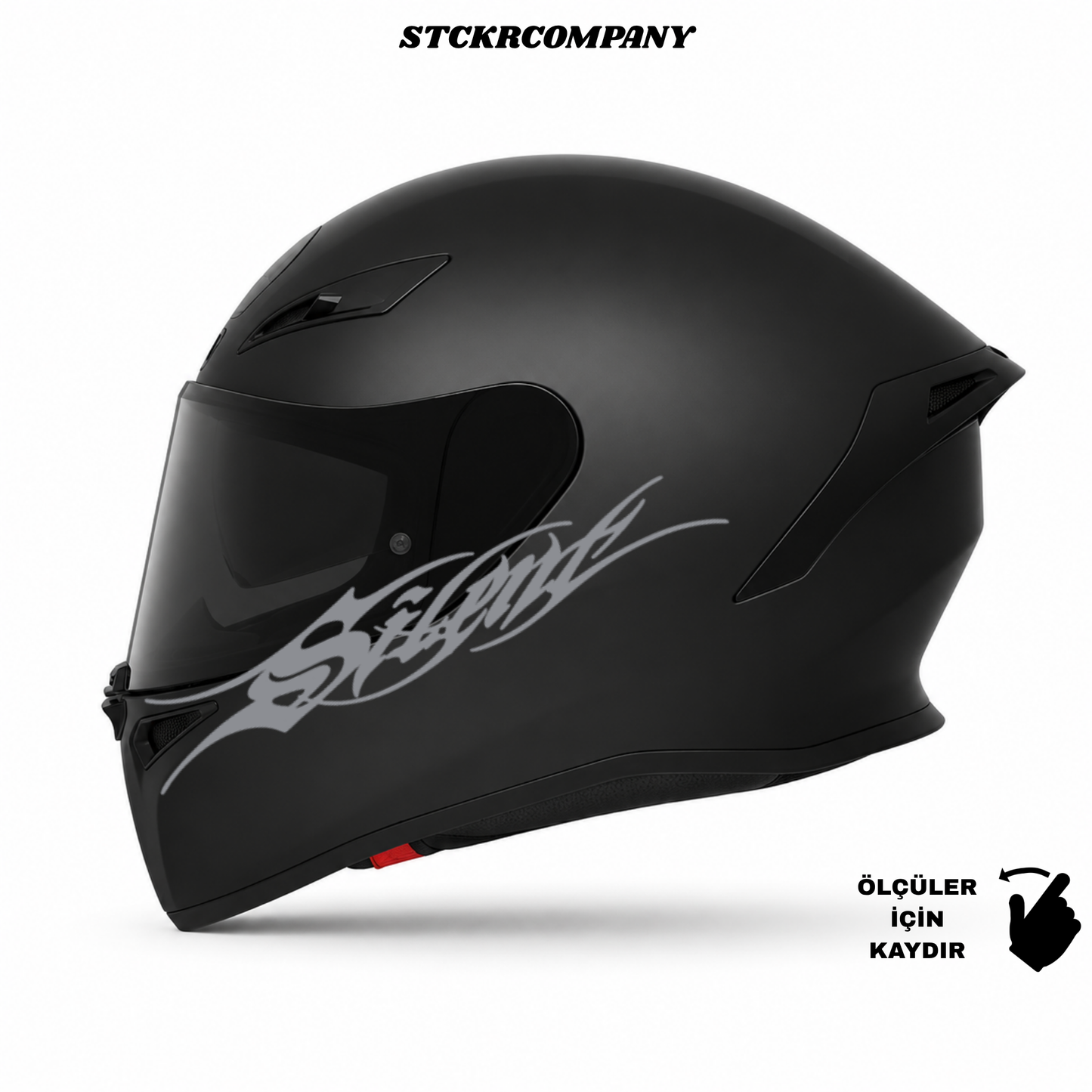Silent Kask Sticker