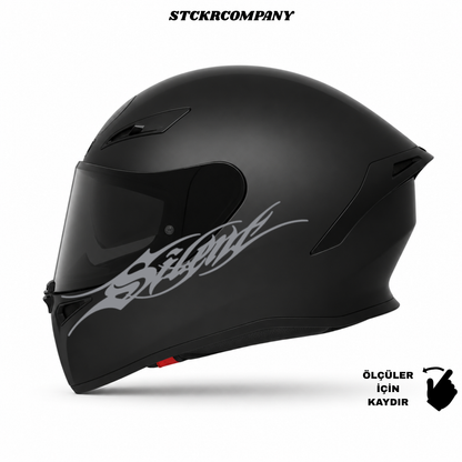 Silent Kask Sticker