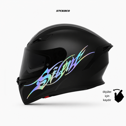 Silent Kask Sticker
