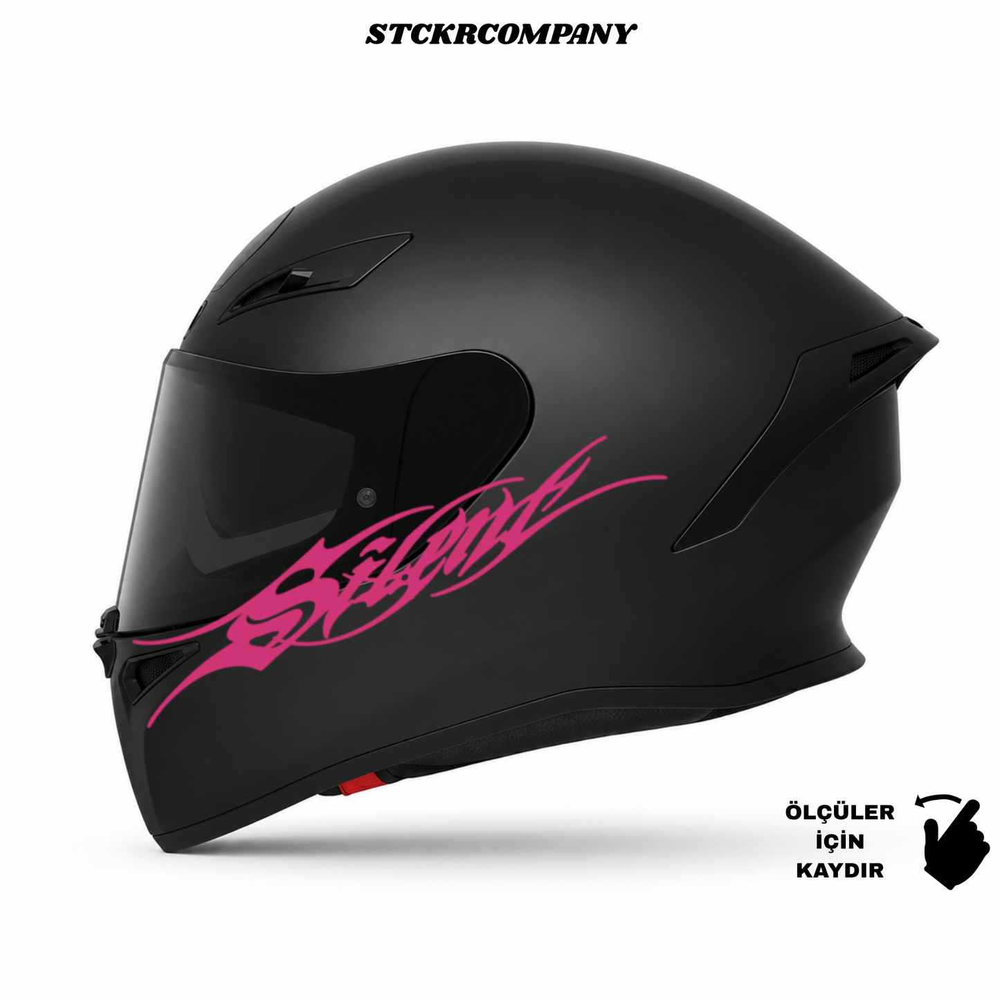 Silent Kask Sticker
