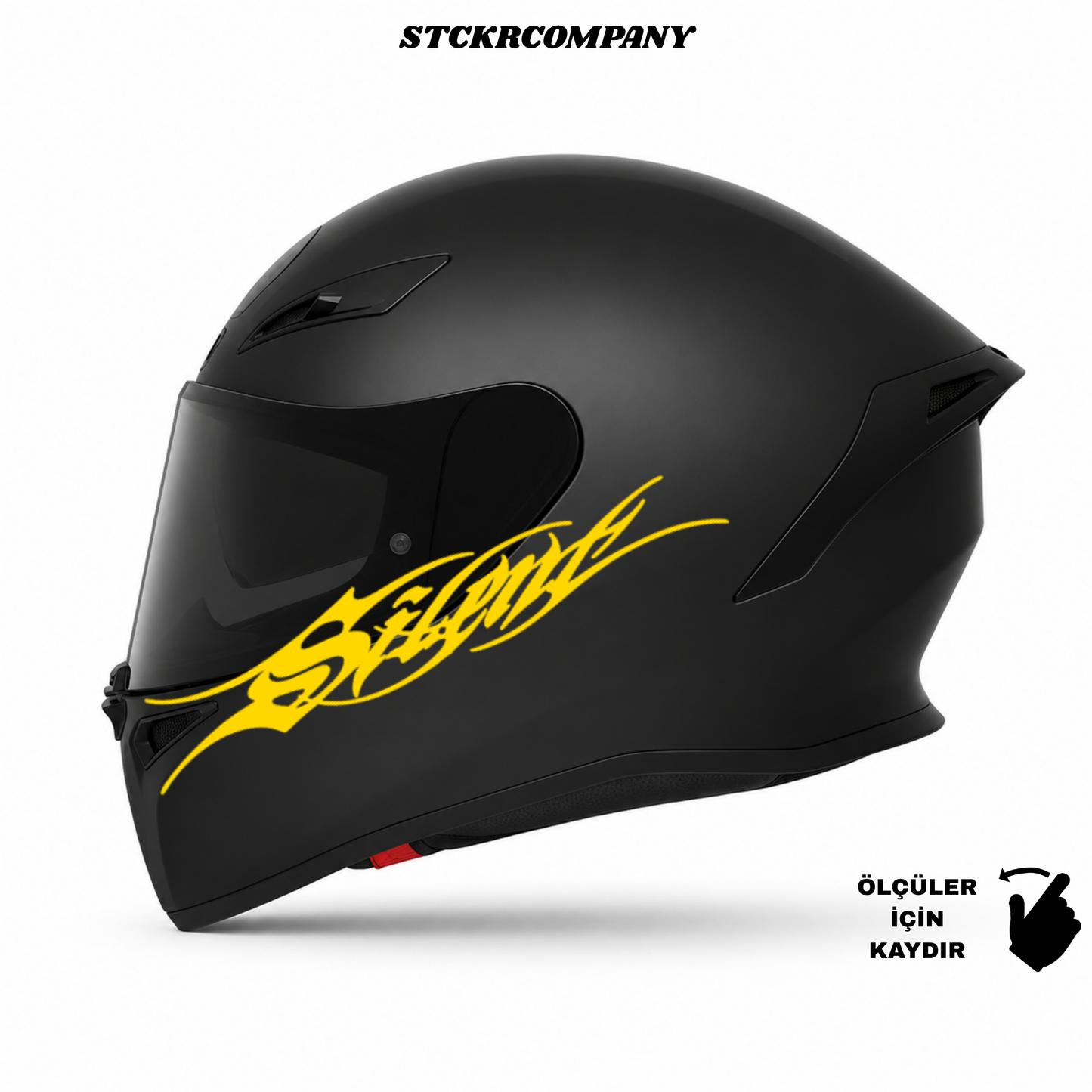 Silent Kask Sticker