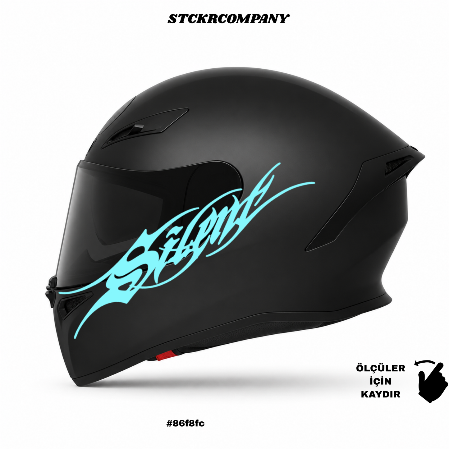 Silent Kask Sticker