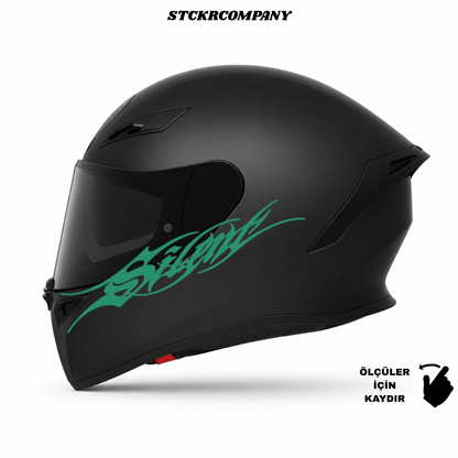 Silent Kask Sticker