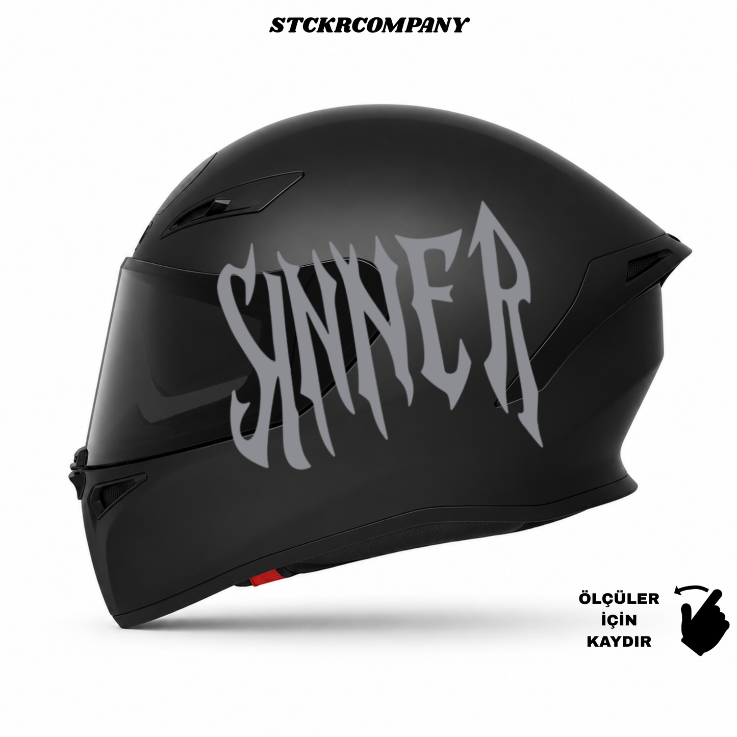 Sinner Kask Sticker