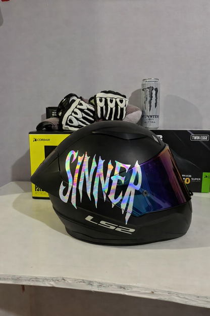 Sinner Kask Sticker