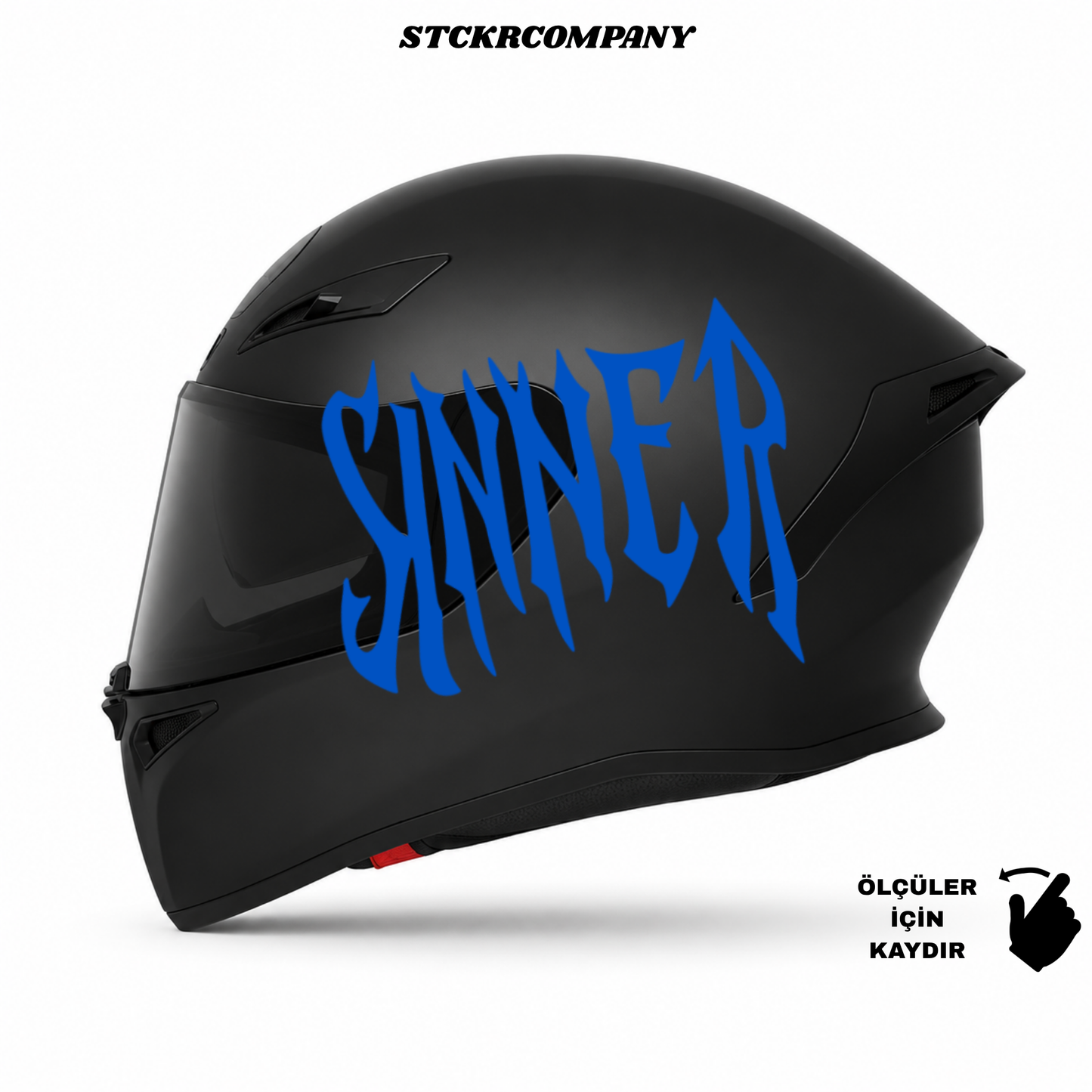 Sinner Kask Sticker