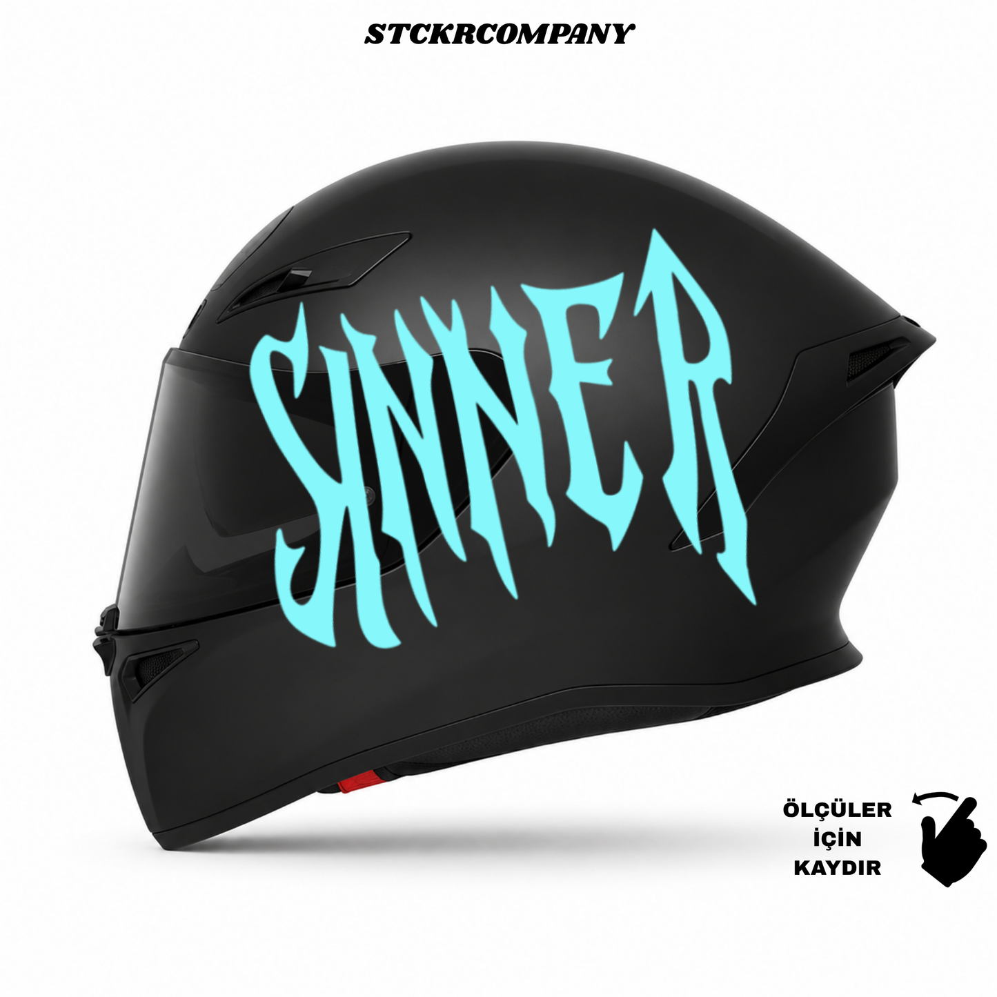 Sinner Kask Sticker