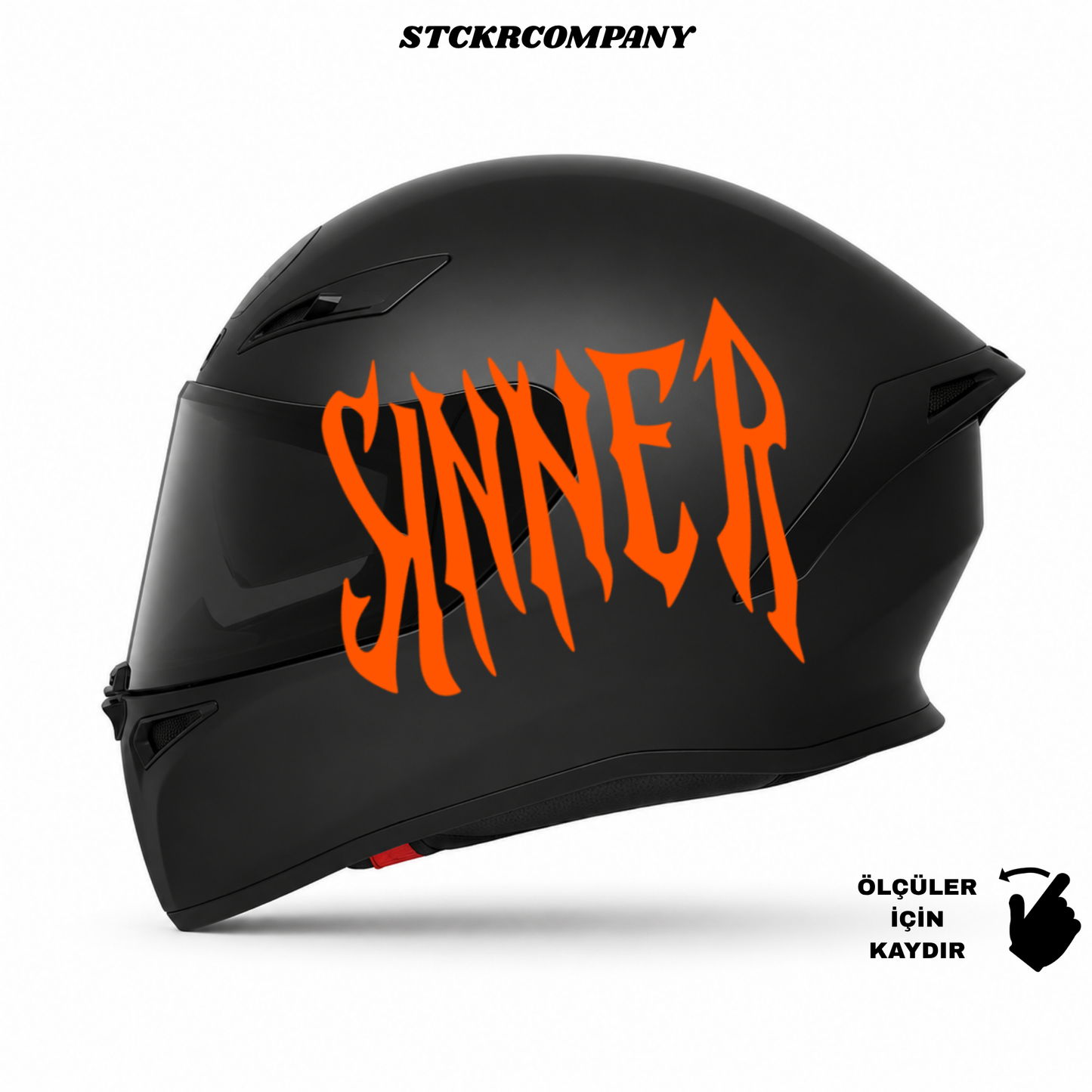 Sinner Kask Sticker