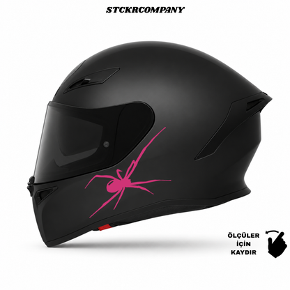 Örümcek Kask Sticker - Kask Çene Sticker | STCKRCOMPANY