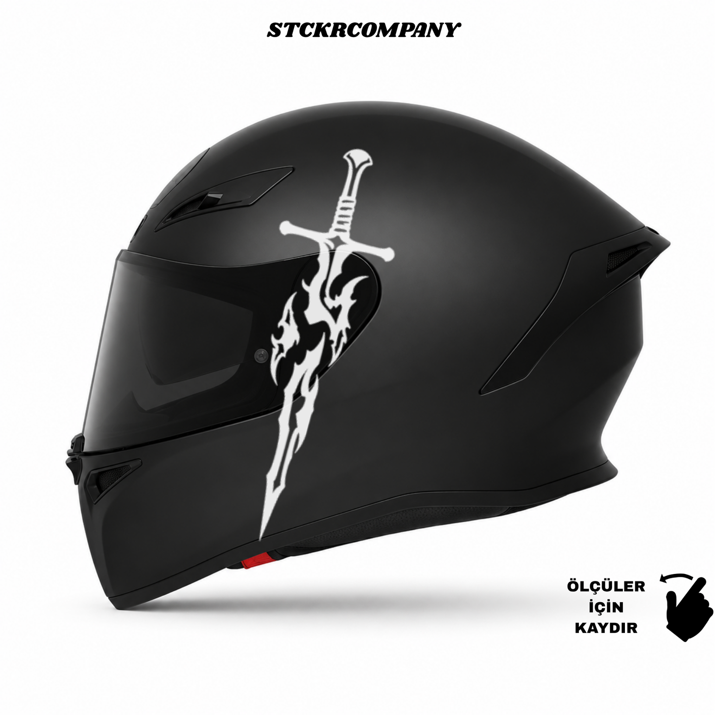 Kılıç Kask Sticker